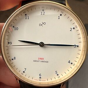 Gold and Black Watch